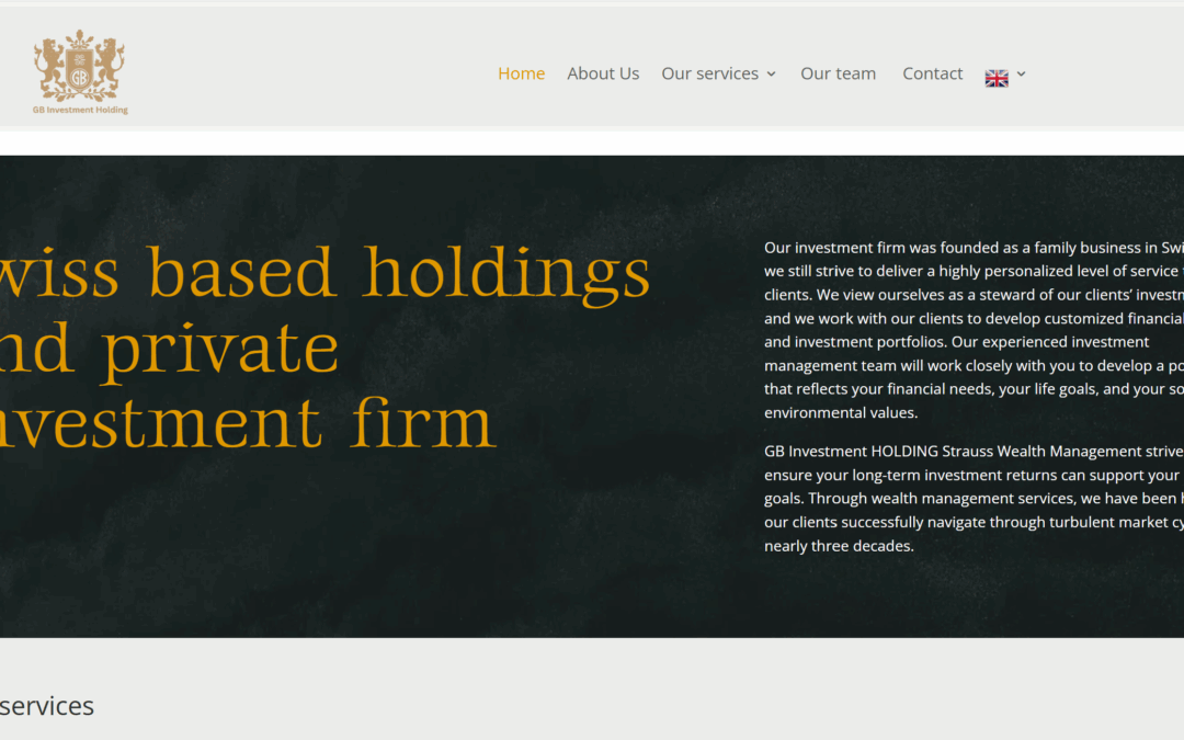 GB Investment Holding SA 